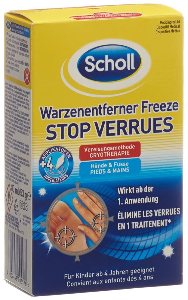 SCHOLL Freeze Warzenentferner Spr 80 ml
