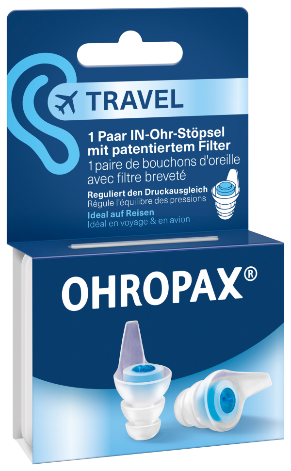 OHROPAX Ohrstöpsel Travel 1 Paar