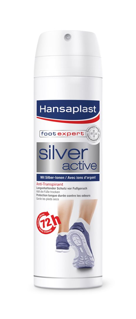 HANSAPLAST Fussspray Silver Active 150 ml