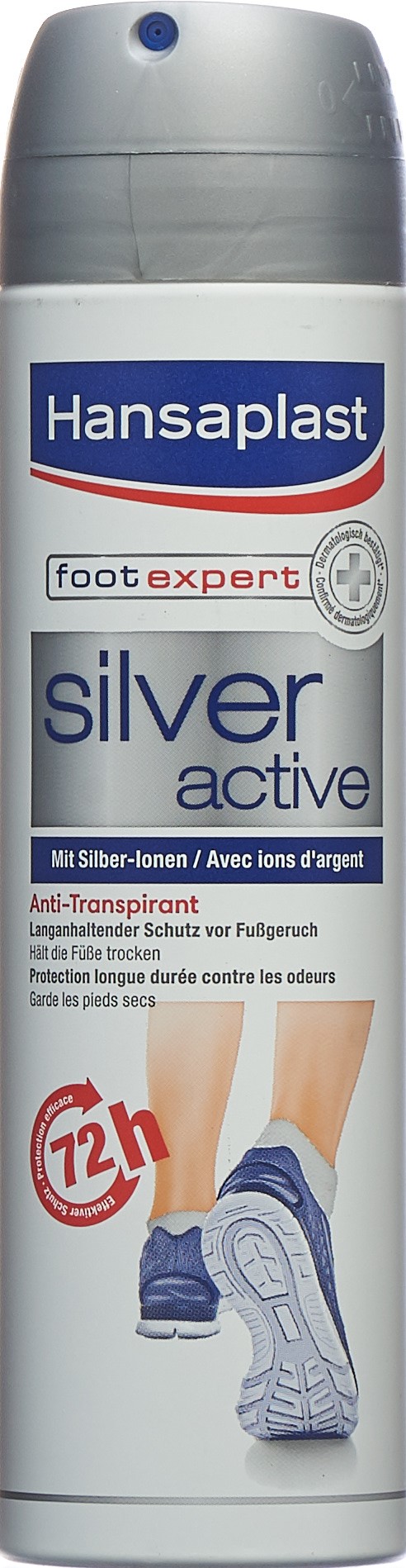 HANSAPLAST Fussspray Silver Active 150 ml
