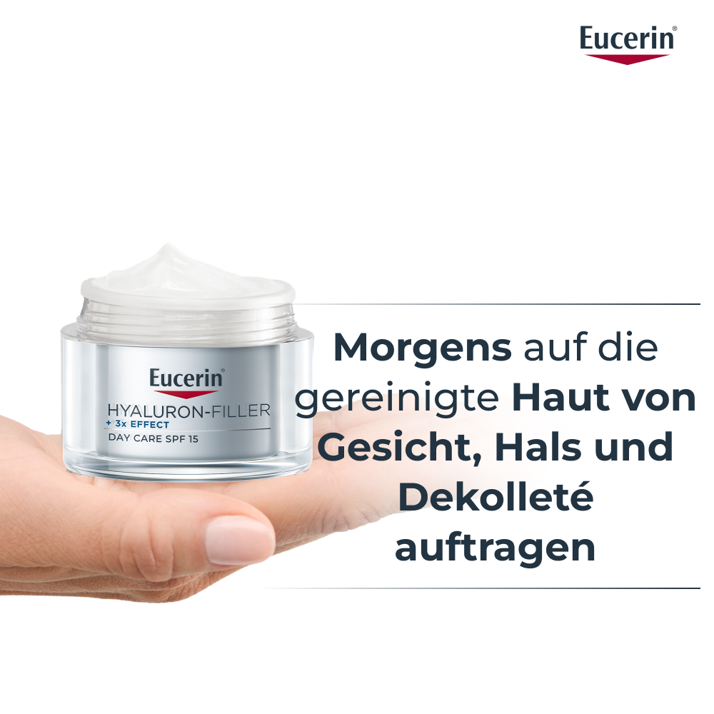 EUCERIN HYALURON-FILL Tag trock Haut LSF15 50 ml
