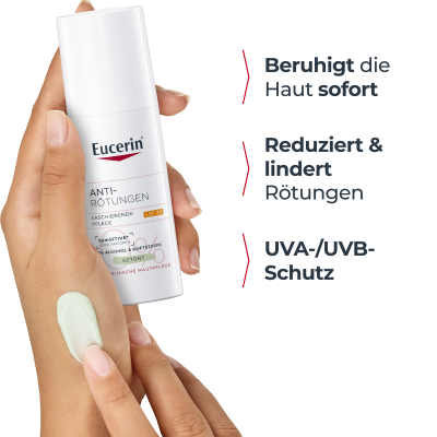 EUCERIN AntiRÖTUNGEN ausgleich Pfl get LSF30 50 ml