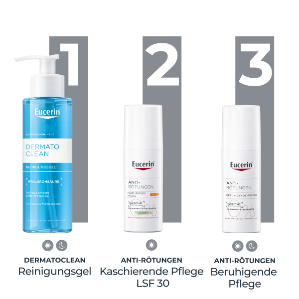 EUCERIN AntiRÖTUNGEN ausgleich Pfl get LSF30 50 ml