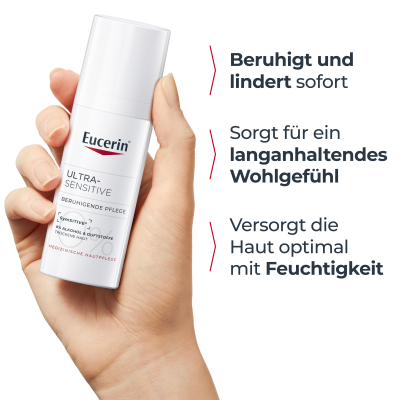 EUCERIN UltraSENSITIVE beruh Pfl trock H (n) 50 ml