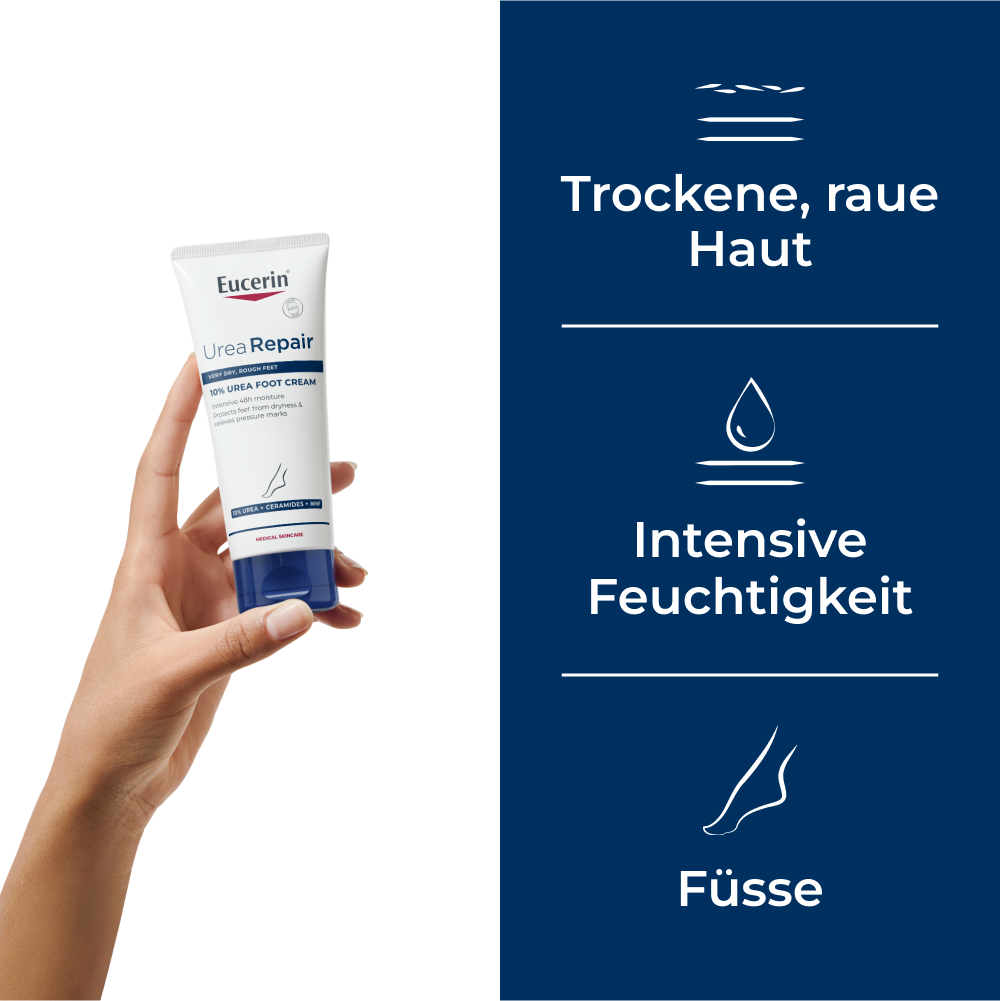 EUCERIN UreaRepair Fusscr 10 % Urea Tb 100 ml
