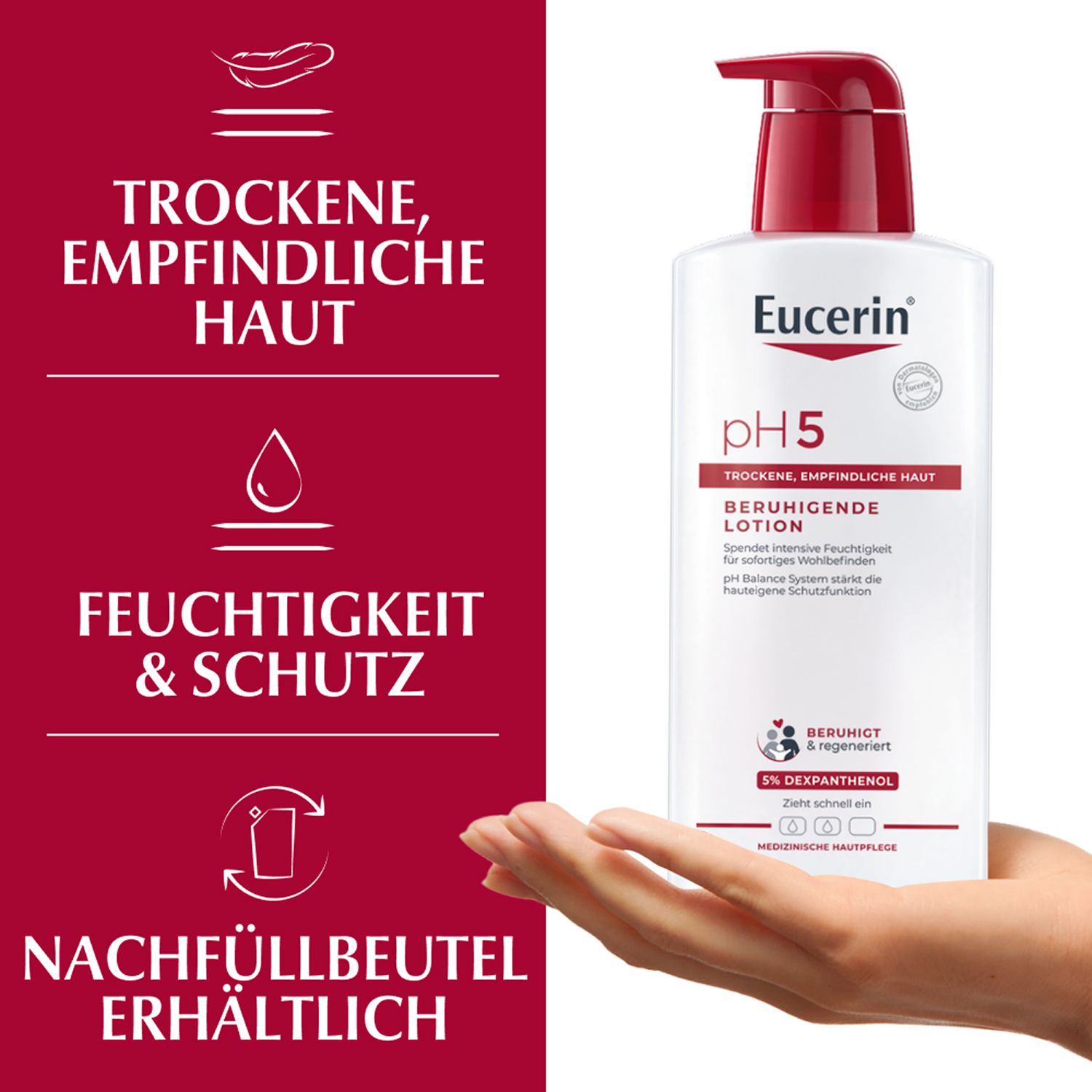 EUCERIN pH5 Lotion beruhigend Disp 400 ml