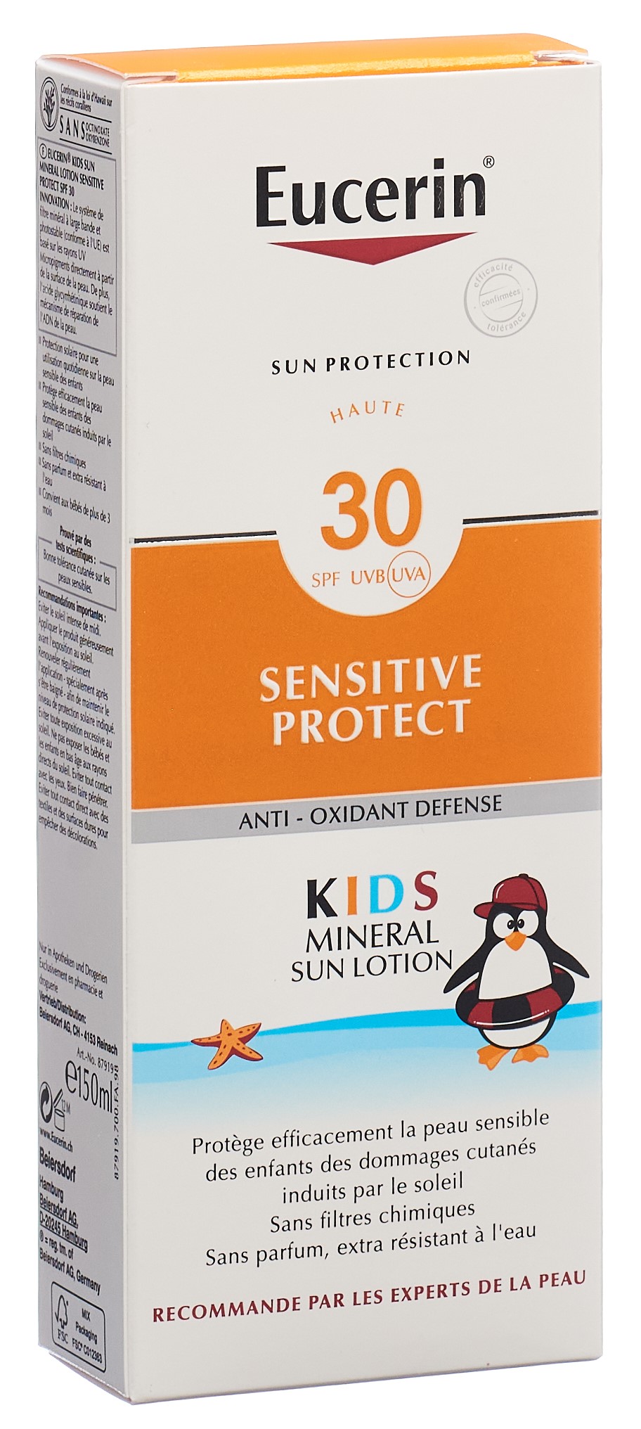 EUCERIN SUN KIDS Mineral Lot LSF30 150 ml