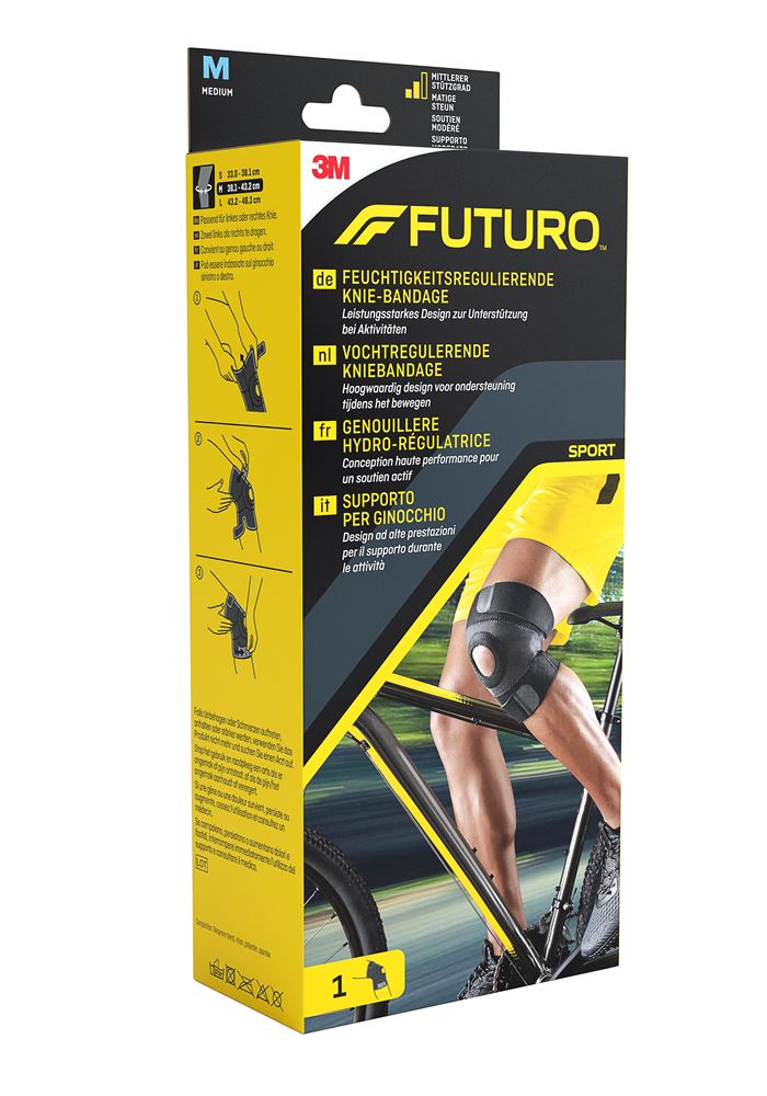 3M FUTURO Kniebandage M feuchtigkeitsregulierend