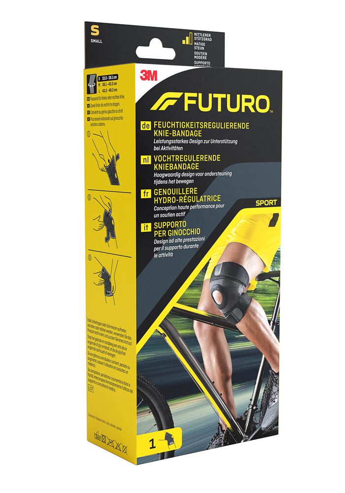 3M FUTURO Kniebandage S feuchtigkeitsregulierend