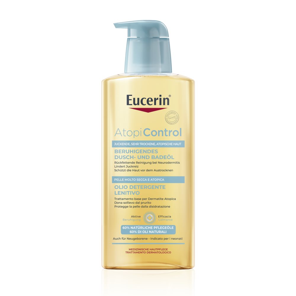 EUCERIN AtopiControl Dusch-/Badeöl beruhig 400 ml