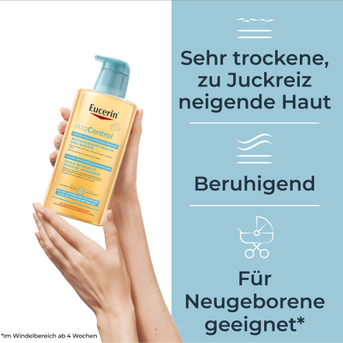 EUCERIN AtopiControl Dusch-/Badeöl beruhig 400 ml