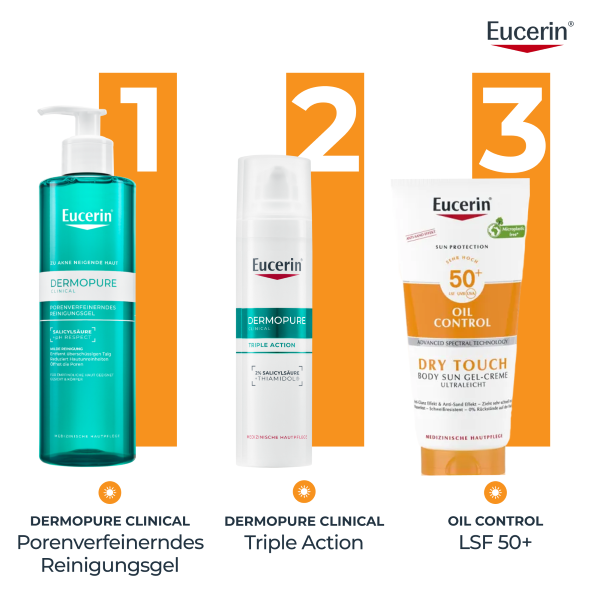 EUCERIN SUN Body Oil Cont Gel-Cr LSF50+ Tb 200 ml