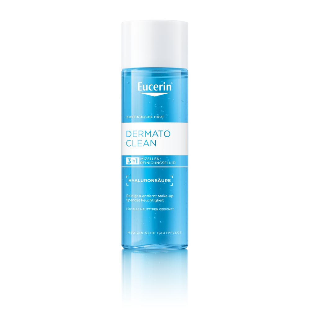 EUCERIN DermatoCLEAN Mizellen Wasser 3-in-1 200 ml
