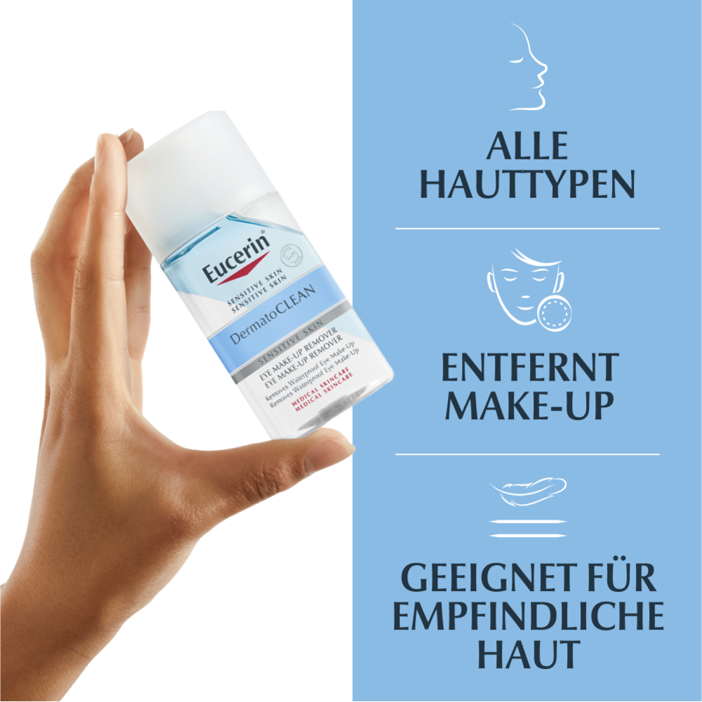 EUCERIN DermatoCLEAN Augen Make-up-Entf (n) 125 ml