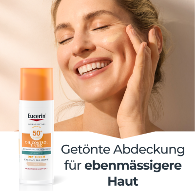 EUCERIN SUN Fa Oil Con Gel-Cr he LSF50+ Disp 50 ml