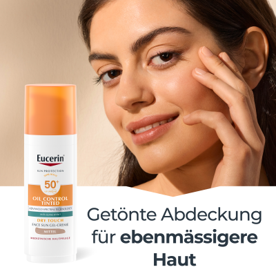 EUCERIN SUN Fa Oil Con Gel-Cr me LSF50+ Disp 50 ml