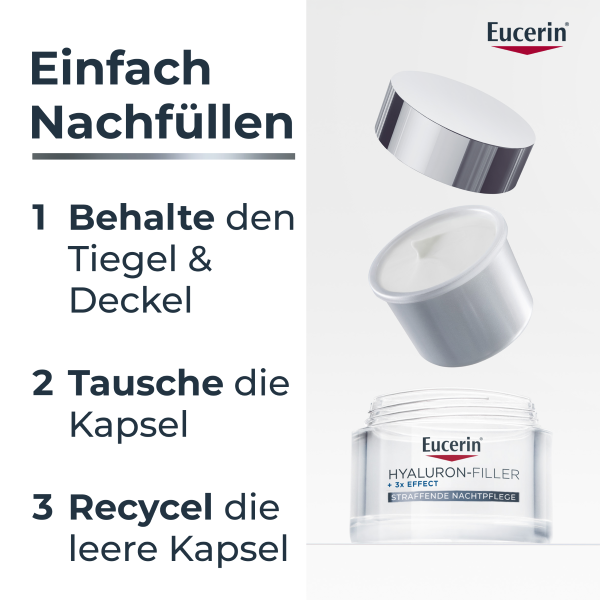EUCERIN HYALURON-FILL Nachtpfl straff Ref 50 ml