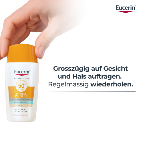 EUCERIN SUN Face Hydro Protect hell LSF50+ 50 ml