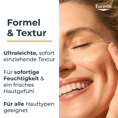 EUCERIN SUN Face Hydro Protect hell LSF50+ 50 ml