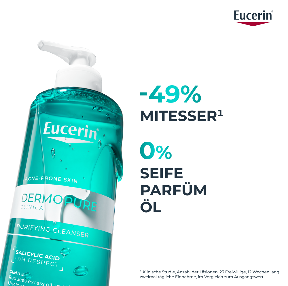 EUCERIN Dermopure Clin Reinigungsgel por 400 ml