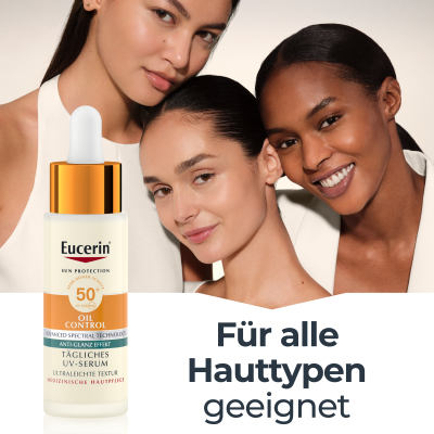 EUCERIN SUN Face Oil Control Serum LSF50+ Fl 30 ml