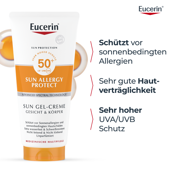 EUCERIN SUN Aller Prot Face&Body LSF50+ Fl 200 ml