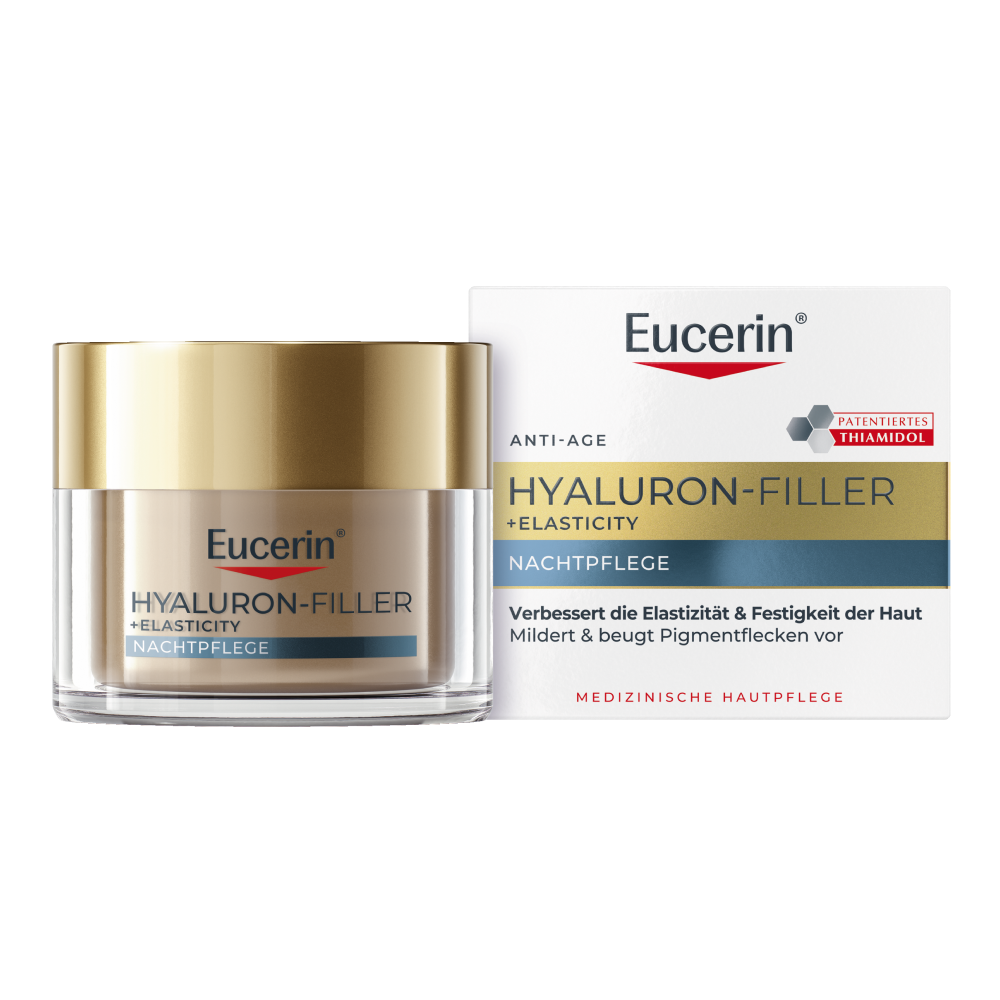 EUCERIN HYALURON-FILL+ELAS Nacht Topf 50 ml