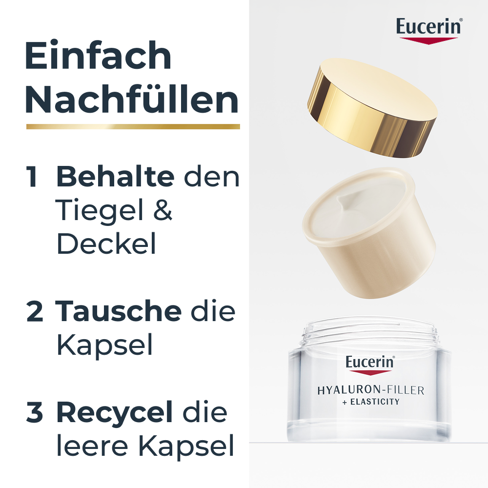 EUCERIN HYALURON-FILL+ELAS Tag LSF30 Refill 50 ml