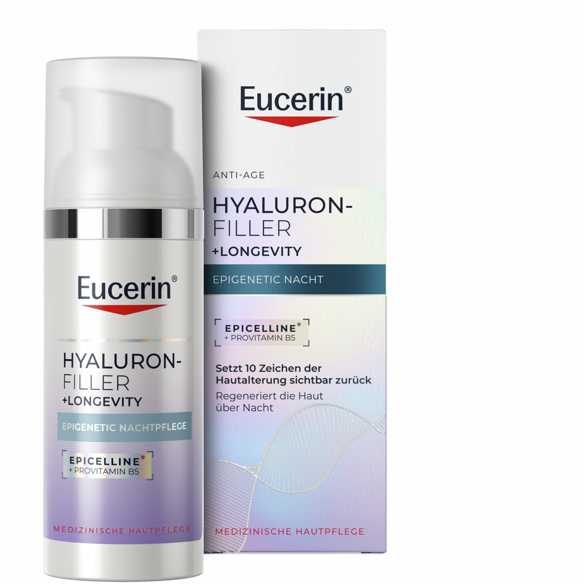 EUCERIN HYALURON-FILLER+LONG Epi Nacht 50 ml
