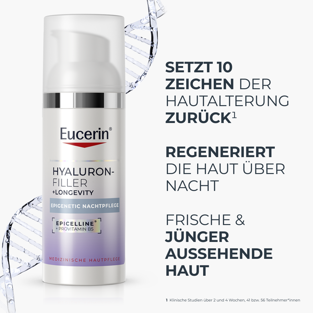 EUCERIN HYALURON-FILLER+LONG Epi Nacht 50 ml
