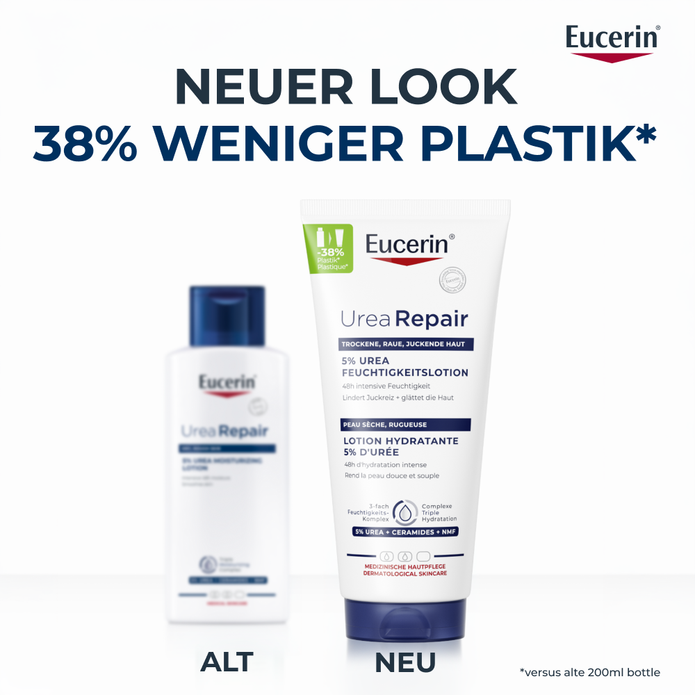 EUCERIN UreaRepair Feucht Lot 5 % Urea 200 ml