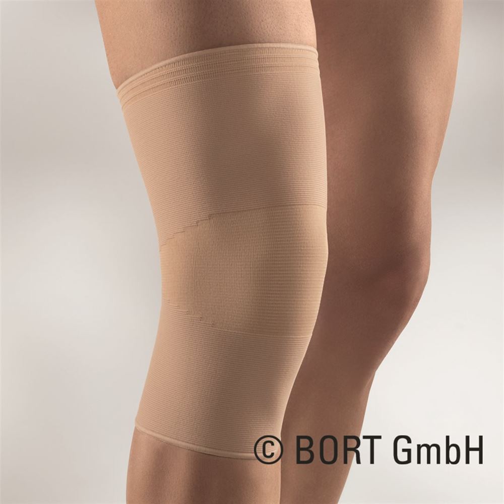 BORT ActiveColor Kniebandage M -37cm beige