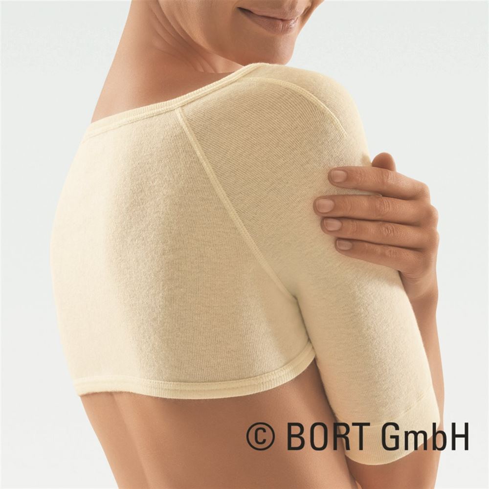 BORT CLIMACARE Schulterwärmer M weiss
