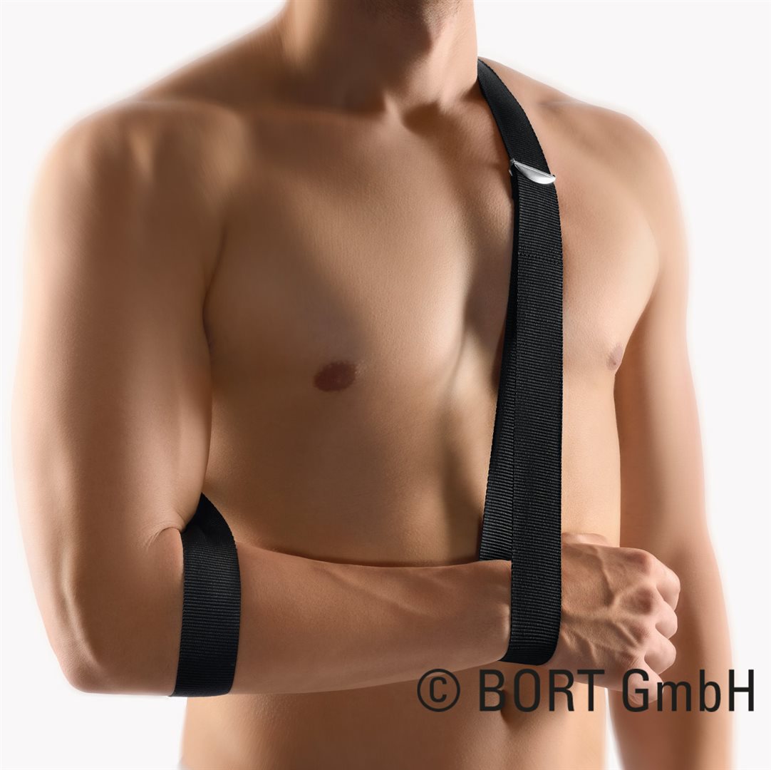 BORT Mitella Armtragegurt Erwachsene 3.5cm schwarz