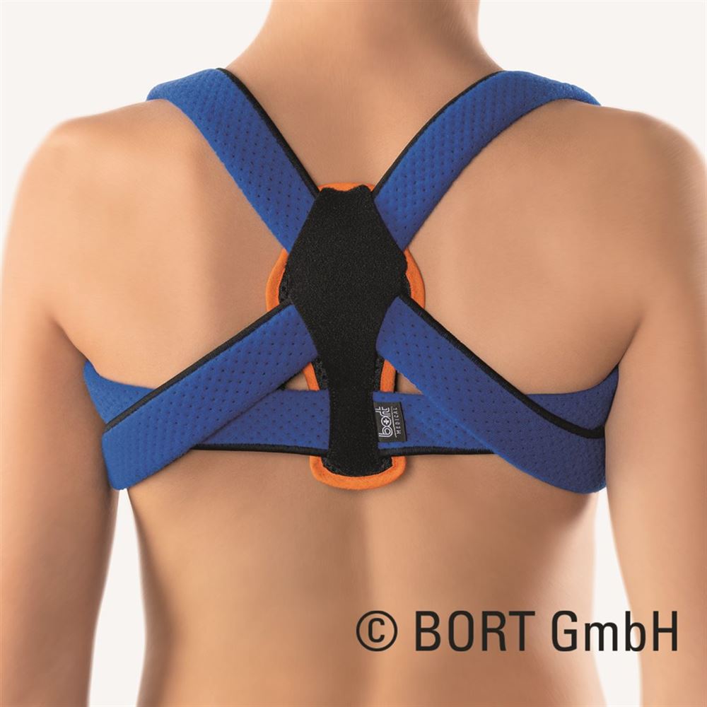 BORT STABILOFIX Claviculaband kids ver Gurt blau