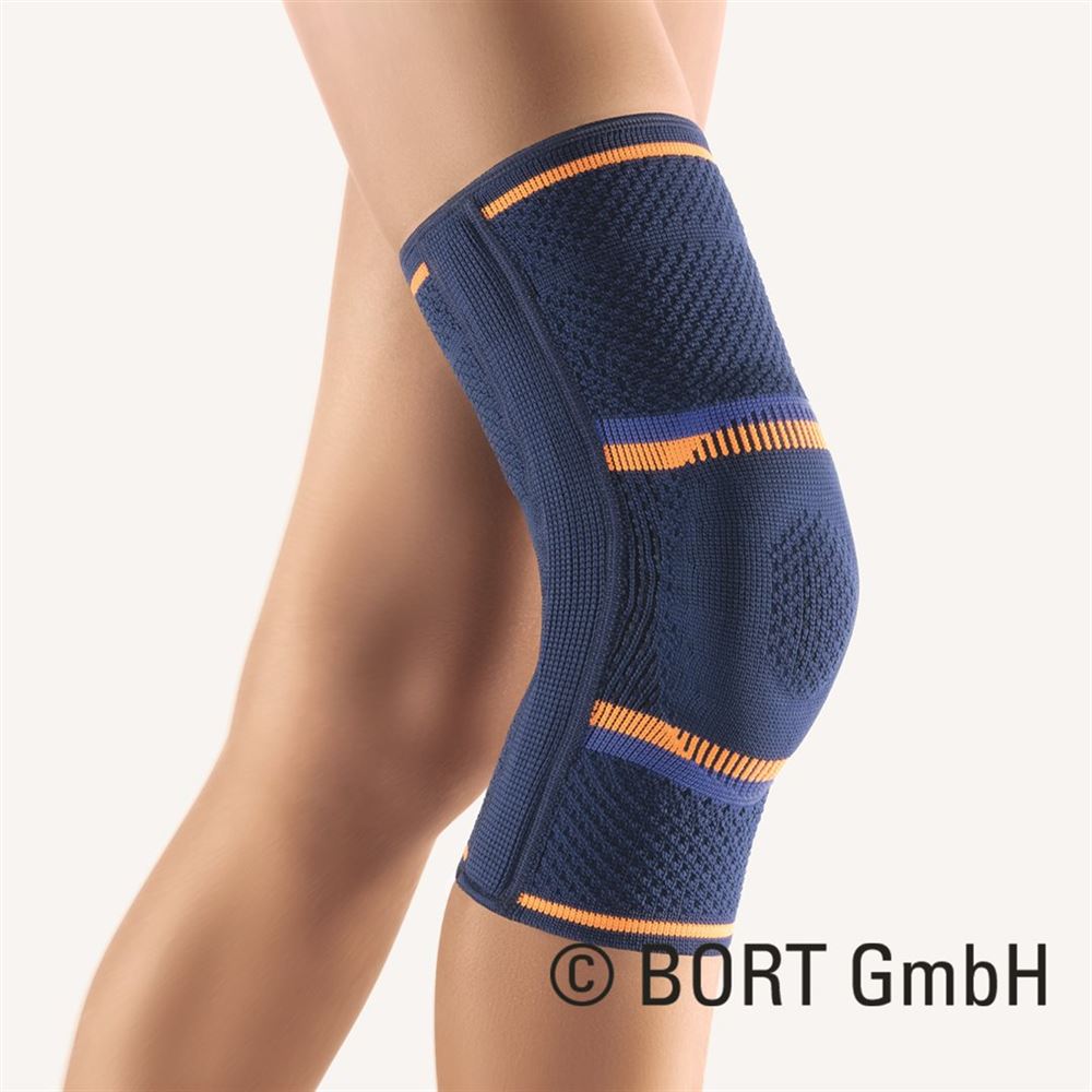 BORT StabiloGen Eco Kniebandage Kinder blau