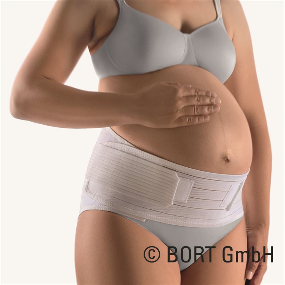 BORT Abdominalst Schwangere 75cm -90cm Gr0 weiss