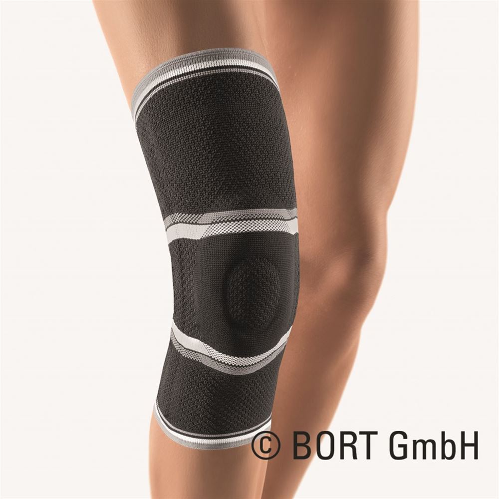 BORT STABILOGEN Kniebandage Gr5+ latexfrei schwarz