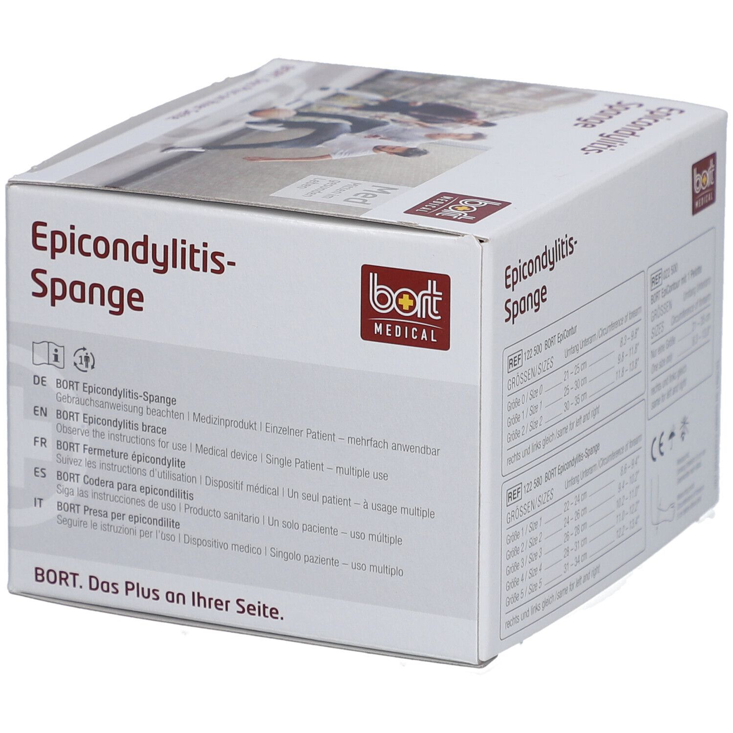 BORT Stabilo Epicondylitis Spange Gr3 silber