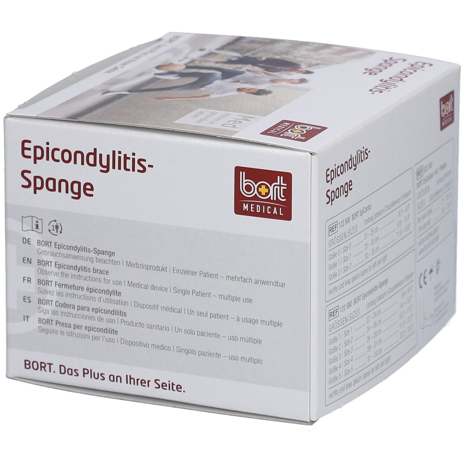 BORT Stabilo Epicondylitis Spange Gr4 silber