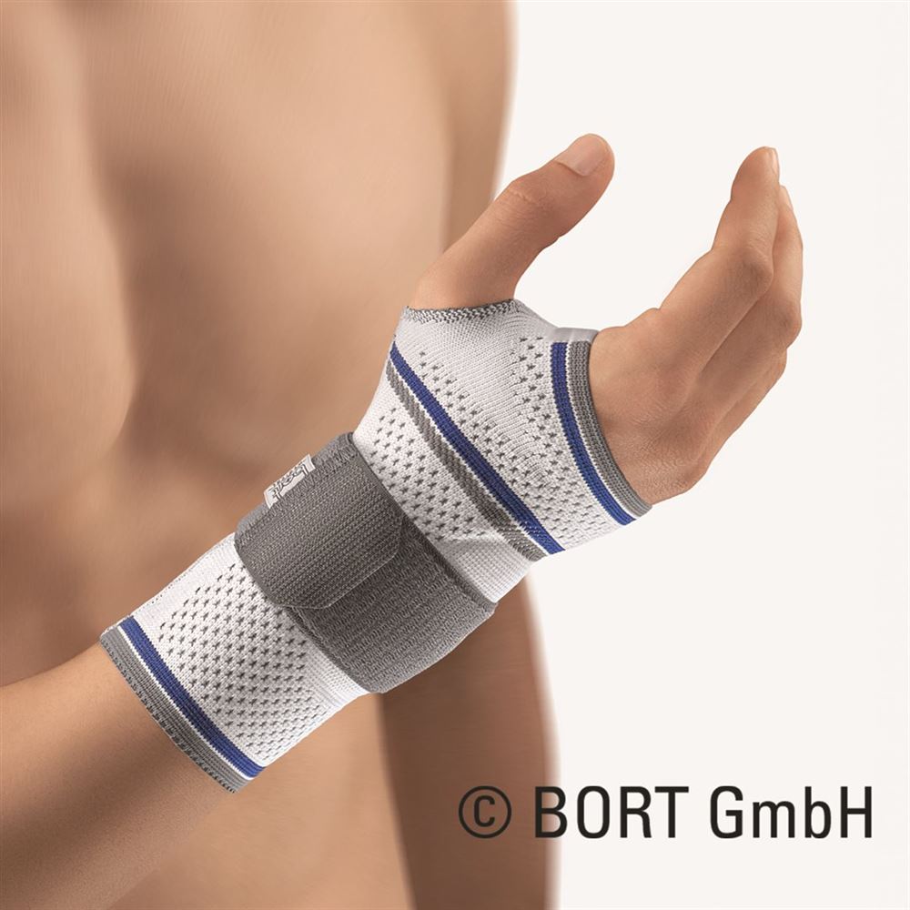 BORT ManuBasic M rechts silber