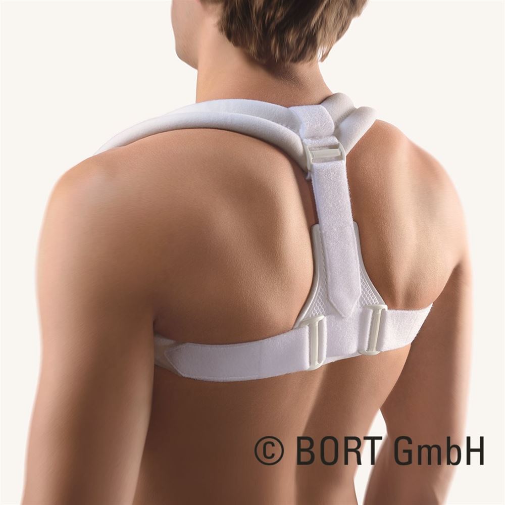 BORT Clavicula-Bandage S weiss
