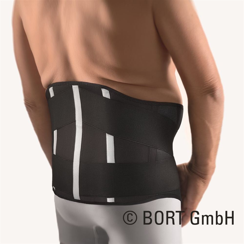 BORT VARIOPLUS Rückenbandage Gr1 spezialweit schw