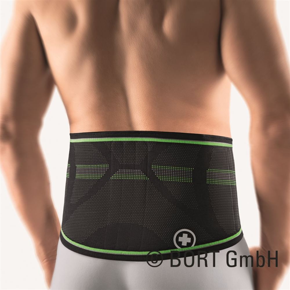 BORT STABILOBASIC Sport Rückenband Gr3 schw/grün