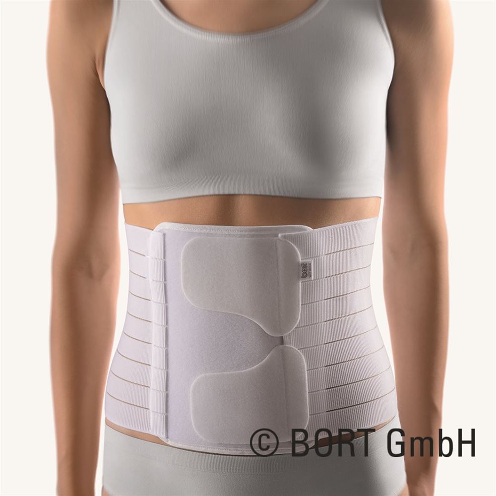BORT Abdominalstütze 21cm Gr3 weiss