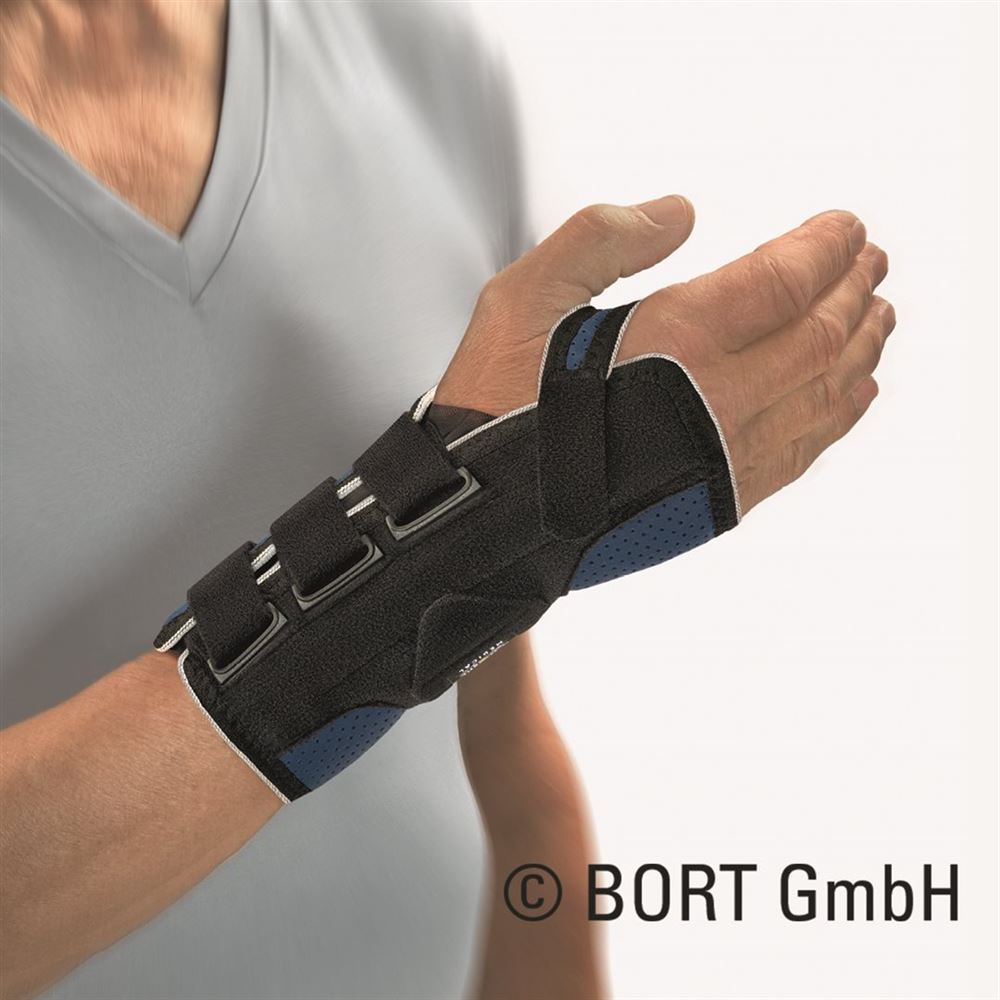 BORT Generation Handgelenkorthese M rechts blau