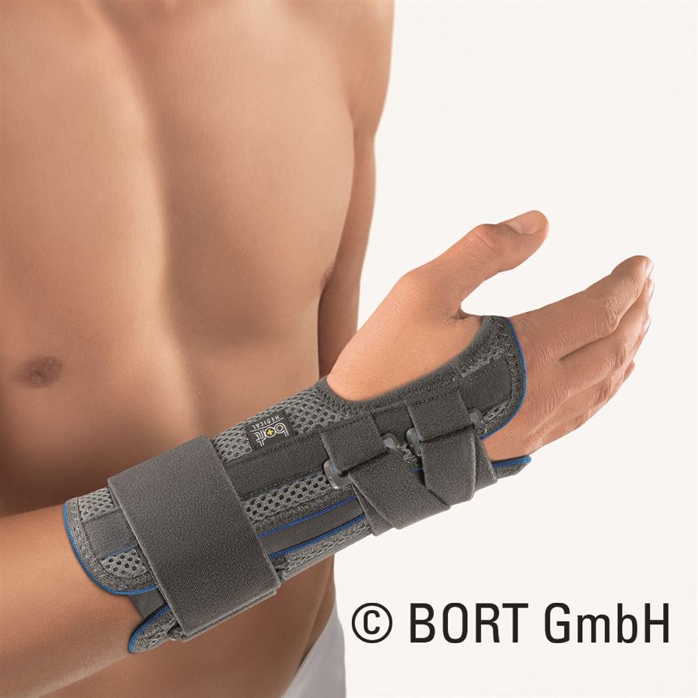 BORT ManuStabil Classic L rechts grau