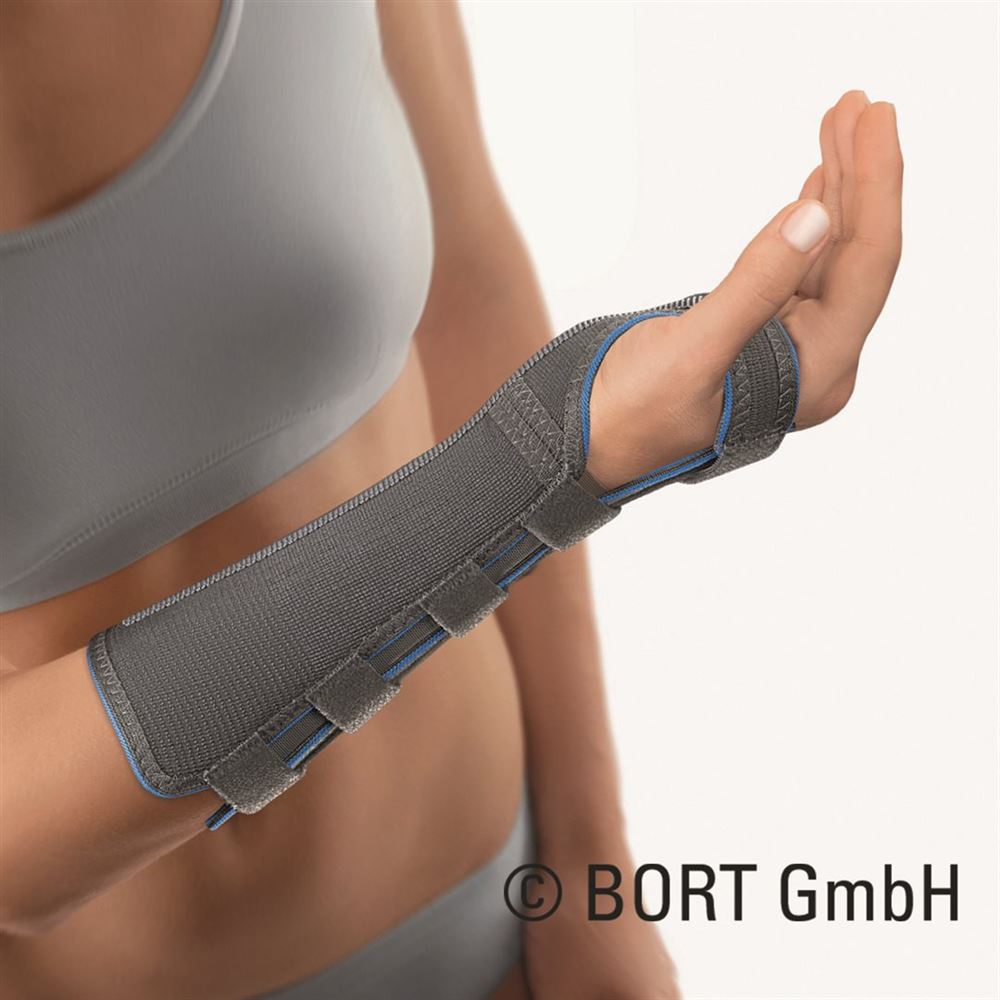 BORT Arm- und Handgelenkstütze XL links grau