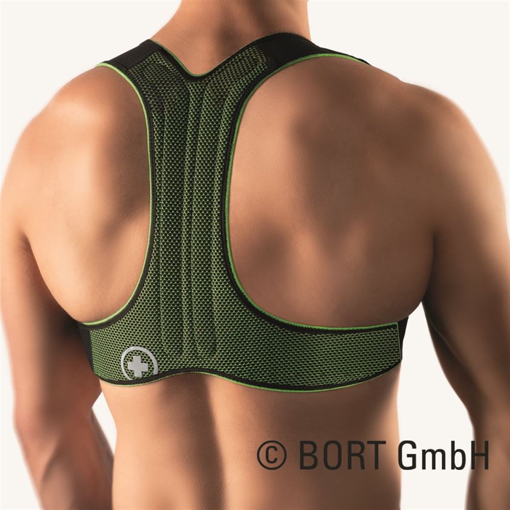 BORT Geradehalter Sport Gr3 schwarz/grün