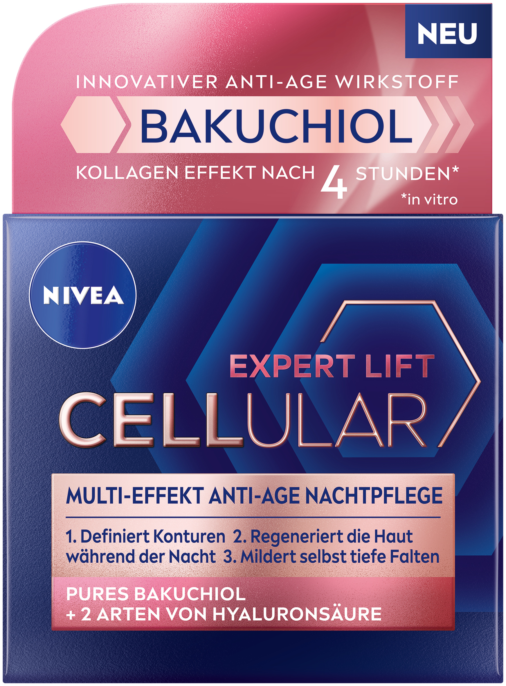NIVEA Cell Exp Lift AA Nachtpfl Topf 50 ml